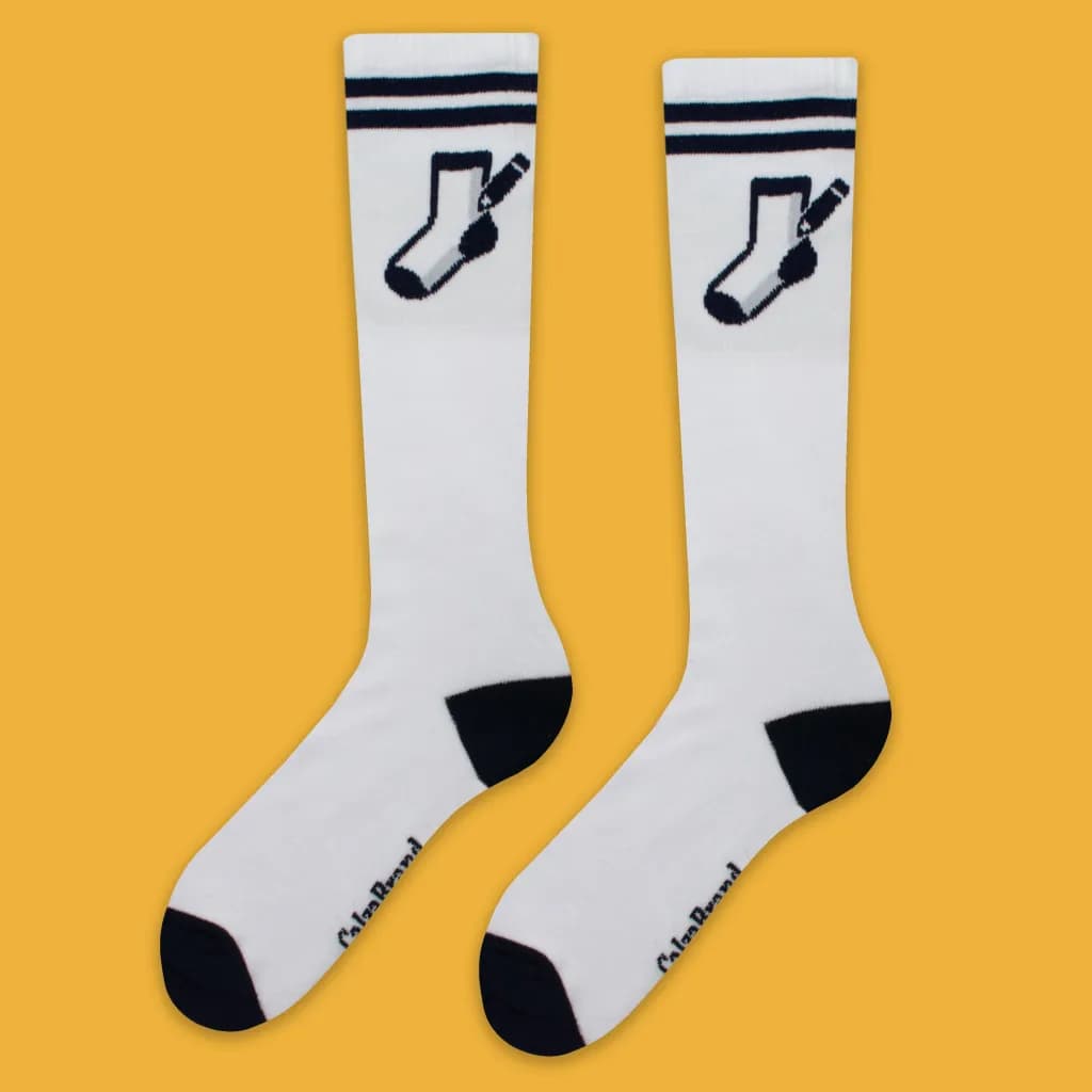 Calzino personalizzato con logo, lunghezza Lunga